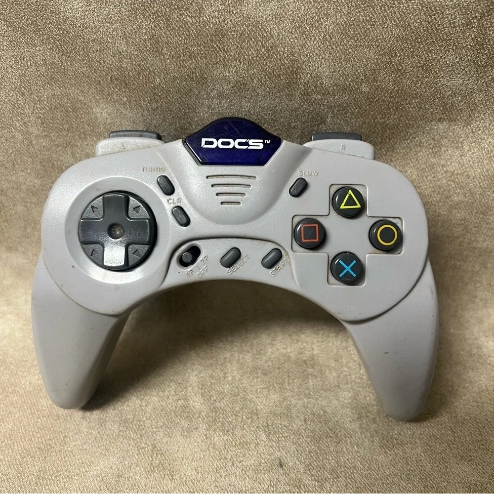DOC'S Play Station 1 PS1 Controller w/ No Receiver